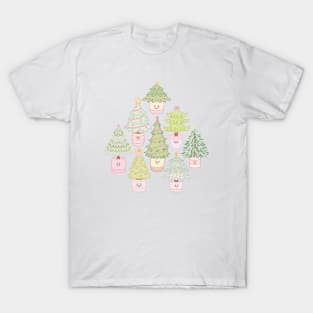 Happy Christmas Trees T-Shirt